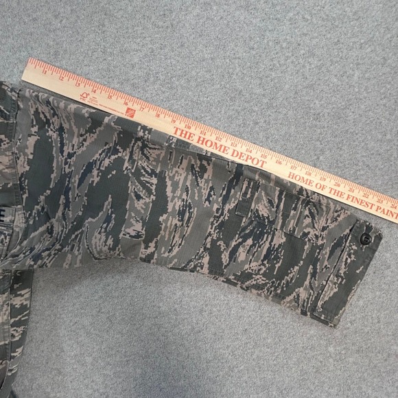 US Air Force ABU Utility Jacket Womens 8R Camo Digital Tiger Stripe Military - Picture 8 of 9